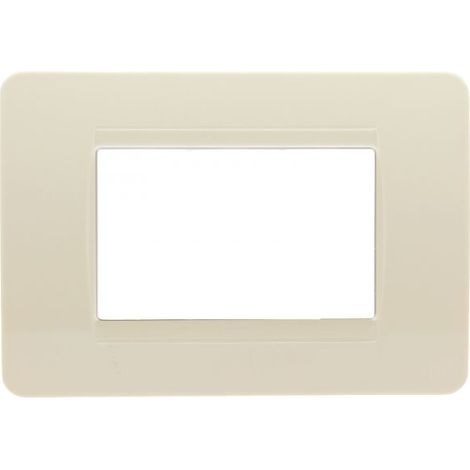 Placche Classic 503 3M Moduli tecnopolimero Sabbia Compatibile Bticino Matix SD68003-10