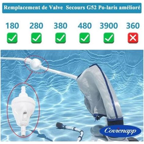 Satz mit 4 Ersatz-Kletterringen für die Kletterräder 6101611-R4 für Maytronics Dolphin Poolroboter, kompatibel mit M200, M400, M500, Nautilus/CC Plus und DX3/DX4/DX6 (1/4)