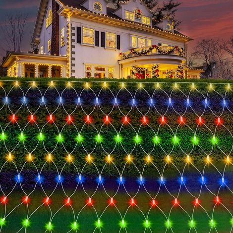 Rete luminosa LED Tenda Impermeabile 8 modalità 150x150 cm (1/5)