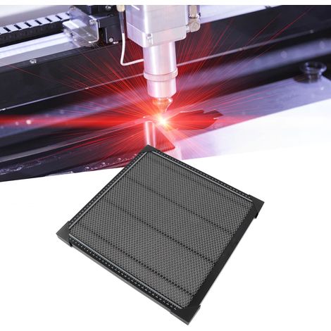 Zubehör für die Plattform der Laserschneidmaschine: 400 x 400 mm Aluminium-Wabenplatte (1/5)
