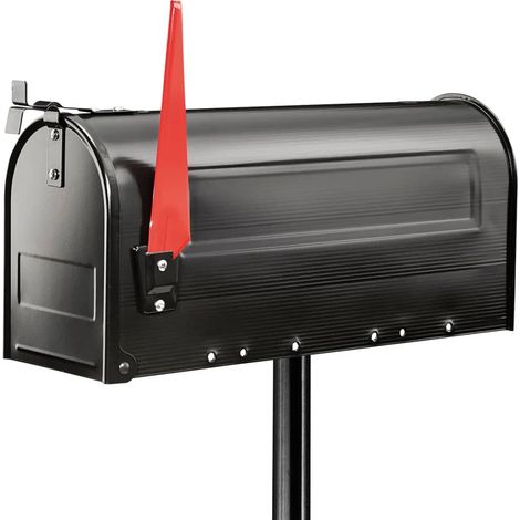 Burg Wächter 18610 US-BOX 891 S Briefkasten Stahlblech Schwarz (1/2)