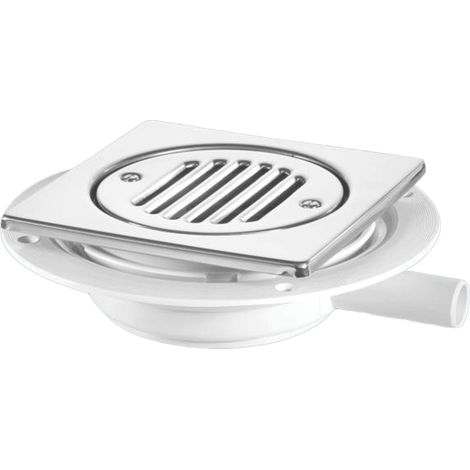 McAlpine USG1T6SS Untrapped Gully with 22mm Outlet for Tiled or Stone Floors