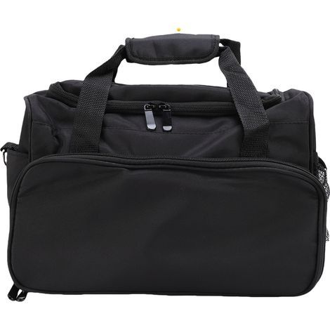Sac de coiffure professionnel multifonctionnel pour coiffeur, idéal pour les voyages et porté épaule (noir) (1/5)