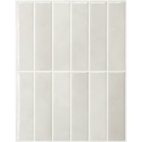 Selbstklebende Wandfliesen x4, 29,03x22,86cm- Smart Tiles Morocco Essaouira Klebefliesen 3D Fliesenaufkleber für Bad & Küche