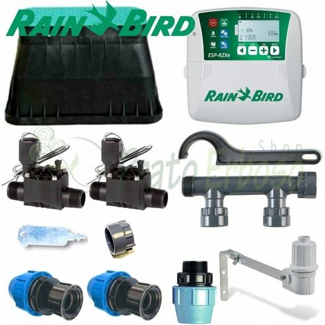 Kit de riego Rain Bird 2-zonas de 24V