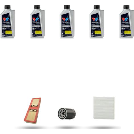 Kit tagliando 3 FILTRI e 5L OLIO compatibile con Alfa Romeo Giulia (952) 2.0 Q4 206kw Dal 2017 (1/4)