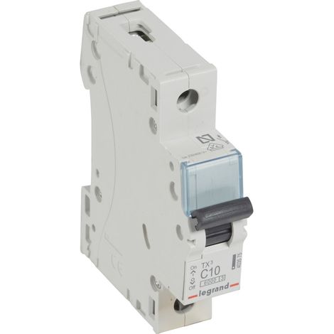 Interruptor magnetotérmico TX3 6kA-C 1P 10A
