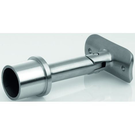 Support pour poteau de garde corps et main courante Orientable inox - CROSO