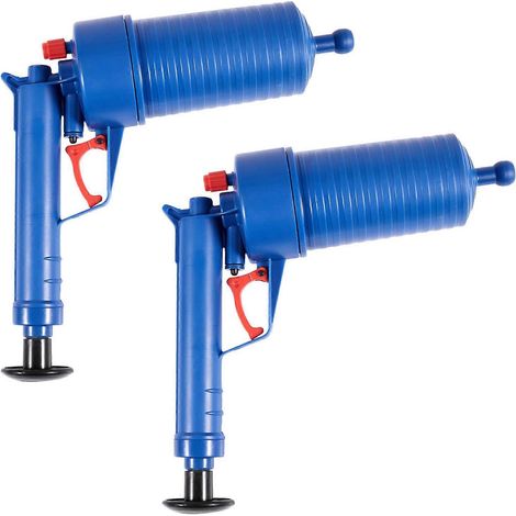 Déboucheur à air comprimé 2X, puissant et manuel, à ventouse, pour éviers. Pompe de nettoyage (1/5)
