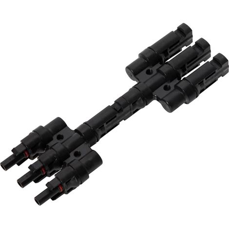 Solarpanelanschluss, wasserdicht, einfach zu bedienen, 3 in 1 Adapter (1/2)