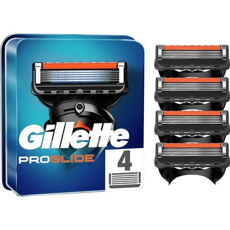 GILLETTE FUSION PROGLIDE SET DA 4 RICARICHE (1/2)