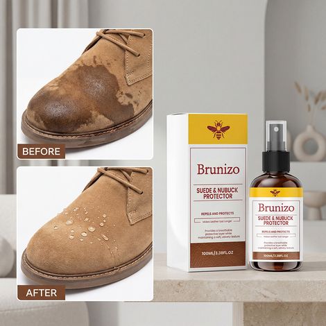 Leder- und Wildlederspray zur schonenden Pflege von Haushaltsgegenständen, Kleidung, Schuhen, Sofas und Leder. Reinigungsspray – 100 ml -- BIEMMEDUE (1/5)
