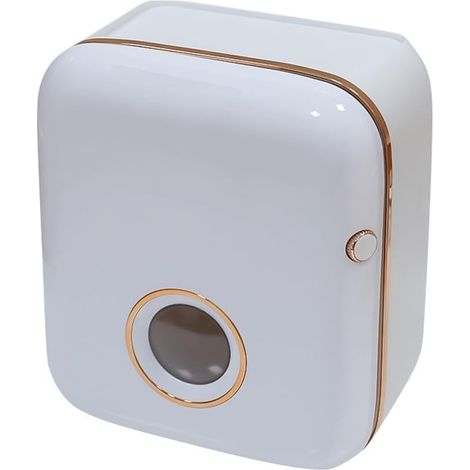 Paper Box Holder for Roll Drill Free Storage Bathroom Shelf