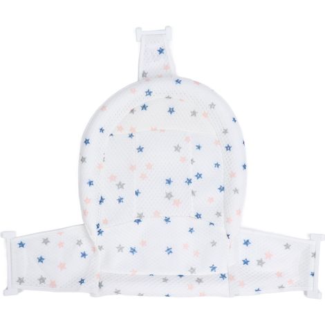 1 filet de soutien pour baignoire bébé, maille aérée et douce, dimensions 13,2 x 35 x 66 cm, adapté aux nourrissons et nouveau-nés (1/5)