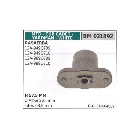 Supporto mozzo portalama rasaerba tagliaerba 12A-949Q709 MTD 021892
