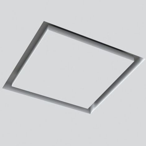 Bouche VMC 125 mm BCLB125 – Débit jusqu'à 85 m³/h – Installation murale en plâtre – Flux d'air dirigé vers le bas – Econoprime