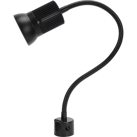 Lampe de travail LED 7 W avec base magnétique et col de cygne flexible pour machine à coudre et machine-outil CNC, prise UE 110-220 V (1/5)