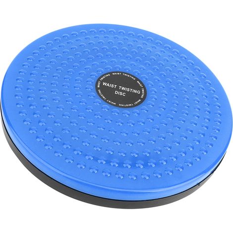 Disque de torsion pour la taille, appareil de fitness et de musculation à domicile, magnétothérapie, équipement minceur multifonctionnel pratique (bleu) (1/5)