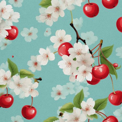 Tela decorativa para exteriores Oxford - Motivo frutal  DX6959 (1/5)