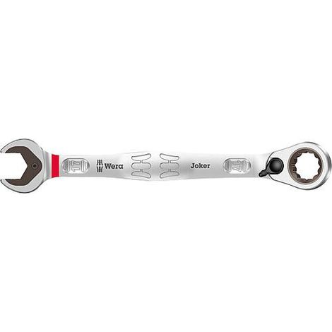 Wera 05020072001 Joker Switch Clé mixte à cliquet Ouverture de clé (métrique) 17 mm