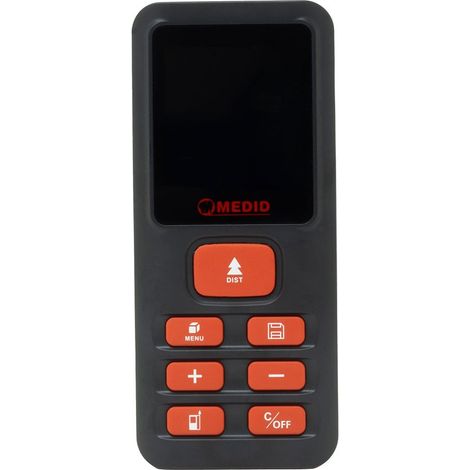 Medidor de distancia láser rojo 60 m