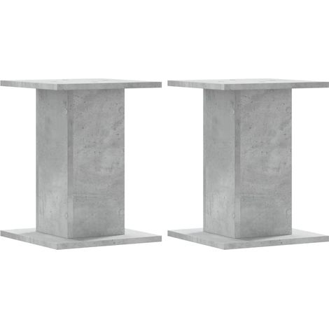 Maison Exclusive - Pflanzenständer 2 Stk. Betongrau 30x30x40 cm H