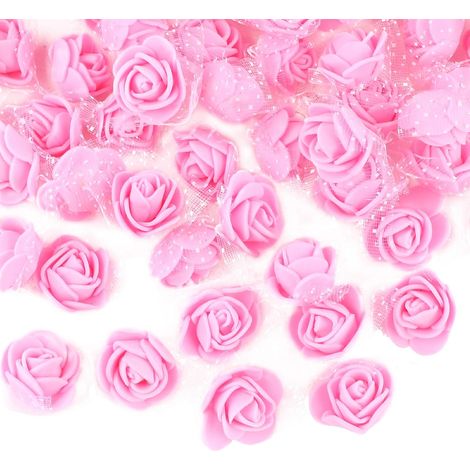 200 têtes de roses artificielles en mousse PE-AquaForge (1/5)