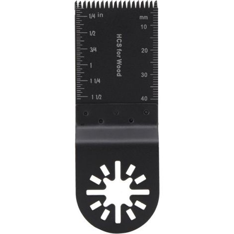 Lame De Scie Oscillante - Acier Haut Carbone - Pour Bois Plastique Metal Mou - Universelle Trous - 5 Pièces (1/5)