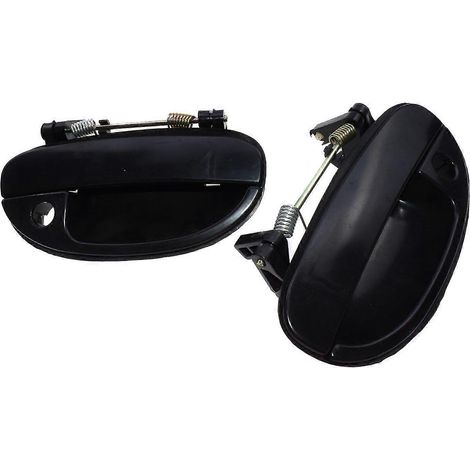 2 poignées de porte extérieures pour Daewoo Nubira 99-2002, avant gauche et droite, référence 96308042 (1/5)