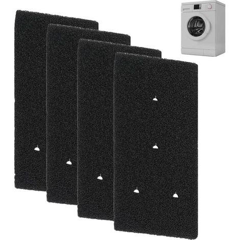 4er-Packung Schwammfiltermatten für Wärmepumpentrockner (230 x 115 x 14 mm) – für Bauknecht, Privileg & Whirlpool HX 481010716911 (1/5)