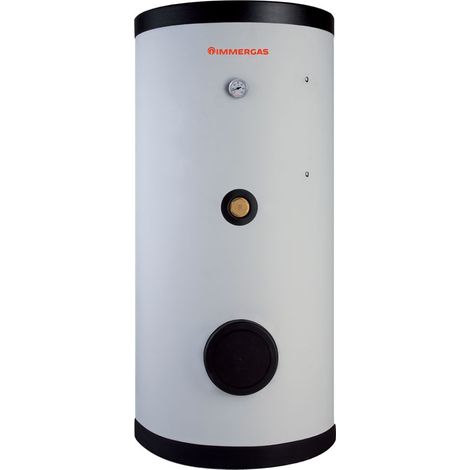 Immergas Inoxstor 300 V2 unità bollitore in acciaio inox per produzione di acqua calda sanitaria, con 2 serpentini 3.027747 (1/3)