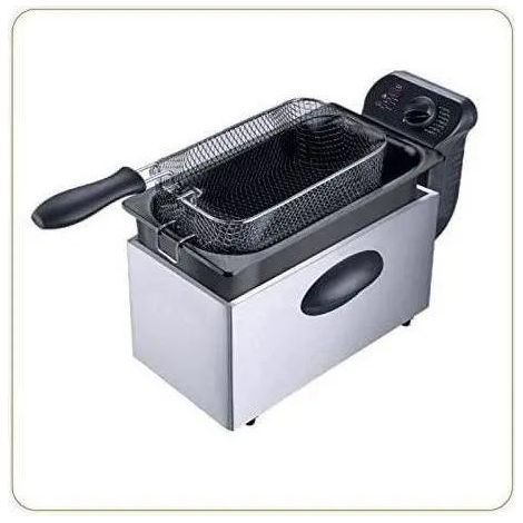 Little Balance Friggitrice Rettangolare 2000W Grigia Nera