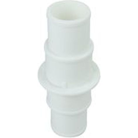 Raccords de tuyaux, raccords 32/32, 38/38, 32/38 pour tuyaux de piscine flottants - Blanc - Linxor (1/5)