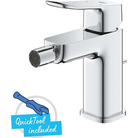 Grohe Dice - Bidetarmatur mit Ablaufgarnitur, Chrom 1018770000