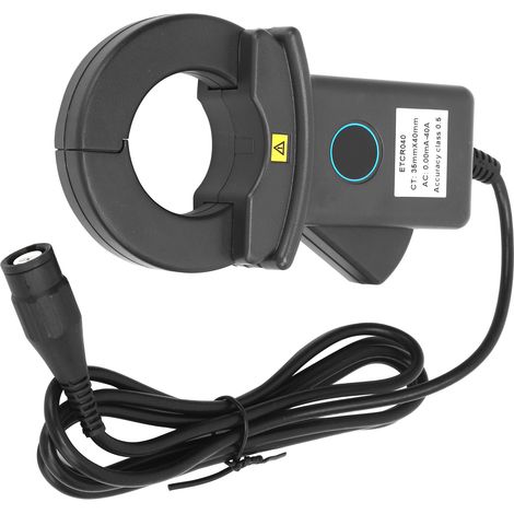 Capteur de courant de fuite ETCR040 à pince, haute précision au niveau milliampère, transformateur de courant alternatif portable (1/5)