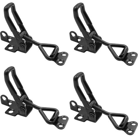 Verstellbare Kippverschlüsse, Metallhebelverschluss, Kippverschluss aus Edelstahl, geeignet für Schränke, Türen, Koffer (Tragkraft 100 kg) (1/5)