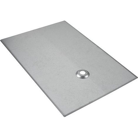 Plaque support de tuile type ardoise - inox