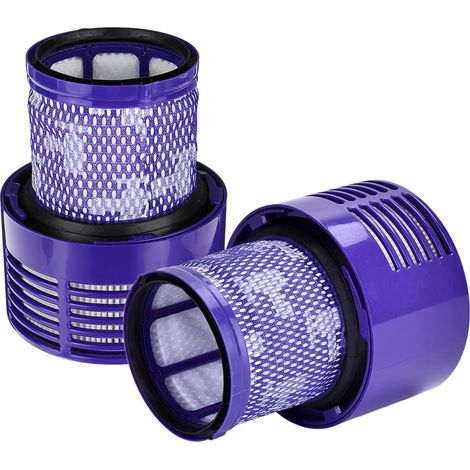 Filtre pour aspirateur Dyson V10 SV12, violet, 87109 mm, série Cyclone en 2 pièces, pièces de rechange lavables et réutilisables. (1/5)
