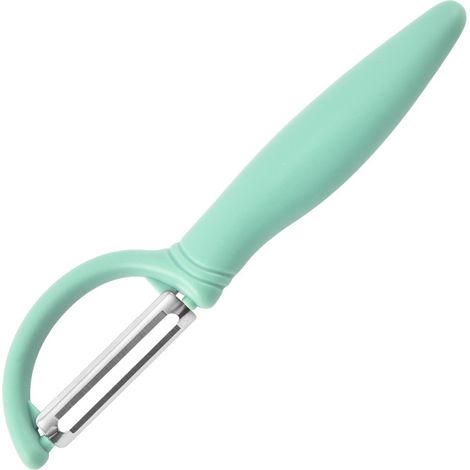 Sollbry Stück Universalschäler, Edelstahl-Gemüseschäler, manueller Gemüseschäler, Kartoffelschäler, ergonomischer Griff, Küchenschälmesser für Gemüse, Obst (1/3)