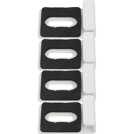 Supports de miroir en acier inoxydable 304 adhésif grand (1/5)