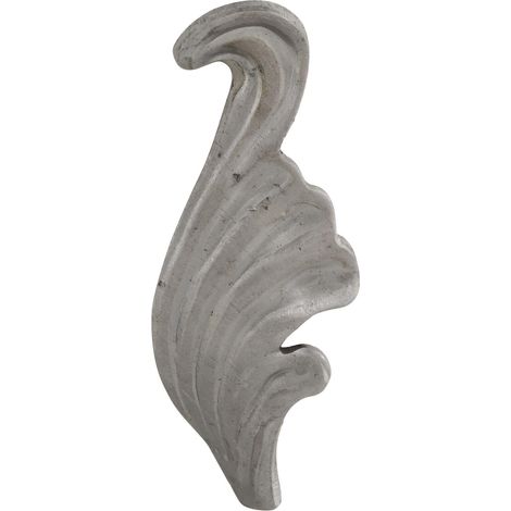 Barre de balustrade avec pointe droite 40 x 110 x 3 mm - Pointe de tige pour rampe d'escalier, fer forgé (1/5)