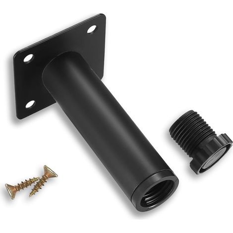 Piedini di supporto regolabili, set di 4 gambe per mobili da 5,9 pollici, piedini di fissaggio in metallo per mobili, tavoli, sedie, ufficio, cucina. (1/5)