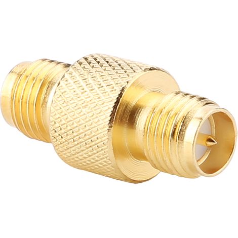 Adaptateur coaxial RF SMA femelle vers RP SMA femelle (2 pièces) - Convertisseur de test