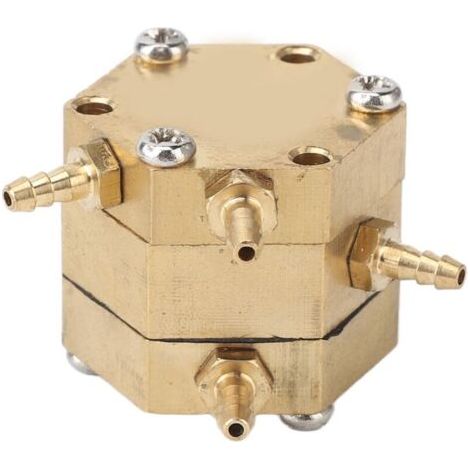 Régulateur de Pression d'Eau Dentaire 3mm Hexagonal en Cuivre, Valve Haute Perméabilité pour Unités Dentaires (1/5)