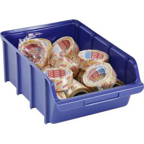 raaco 107006 Cassetta impilabile da magazzino Blu 1 pz.
