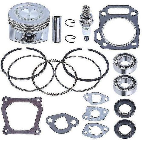 Kit de réfection moteur Honda GX160/GX200 5,5-6,5 CV comprenant culasse, piston, coussinet de vilebrequin et joint d'huile (1/4)