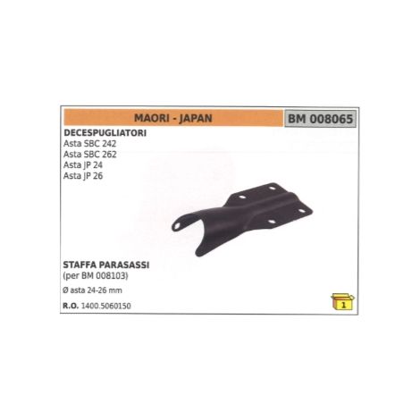 Staffa parasassi MAORI per decespugliatore asta SBC242 - SBC262 - JP24 - JP26