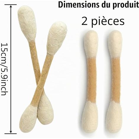 Cotton Rod Cat Toys, Cat Toys with Catnip, Interactive Cat Toy for Interacting Teeth Cleaning Game Exercise Teething Resistant (1/4)