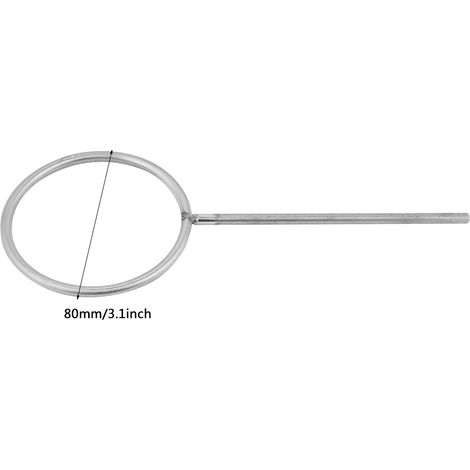 Laborständer aus Edelstahl, 80 mm geschlossener Ring (1/5)