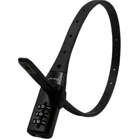 TONYON fascetta Cavo della Serratura chiusura Regolabile a 3 Cifre per Porta-Bici, Casco Moto, Skateboard, Sci (1/5)